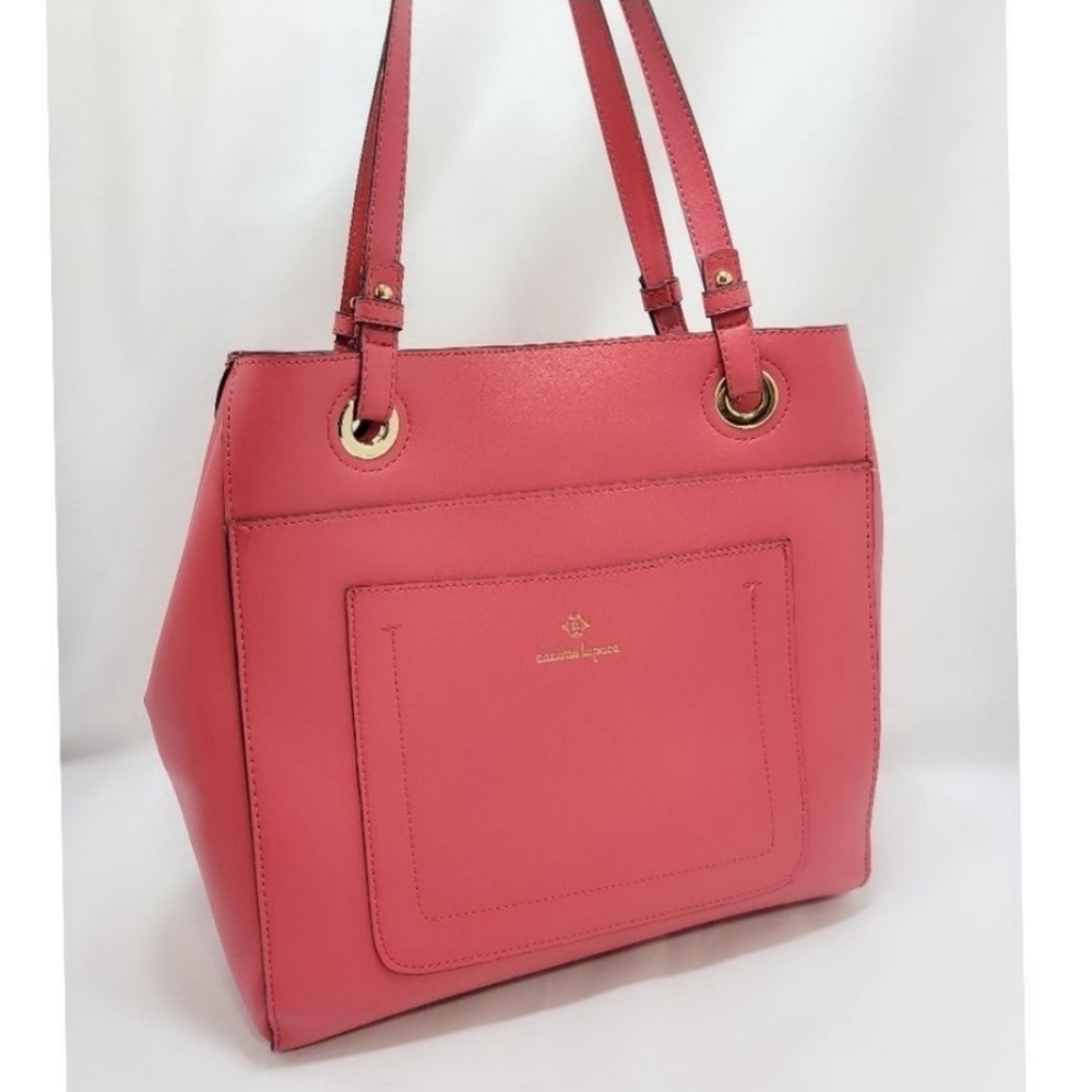 Nanette Lepore Coral Pink Vegan Purse